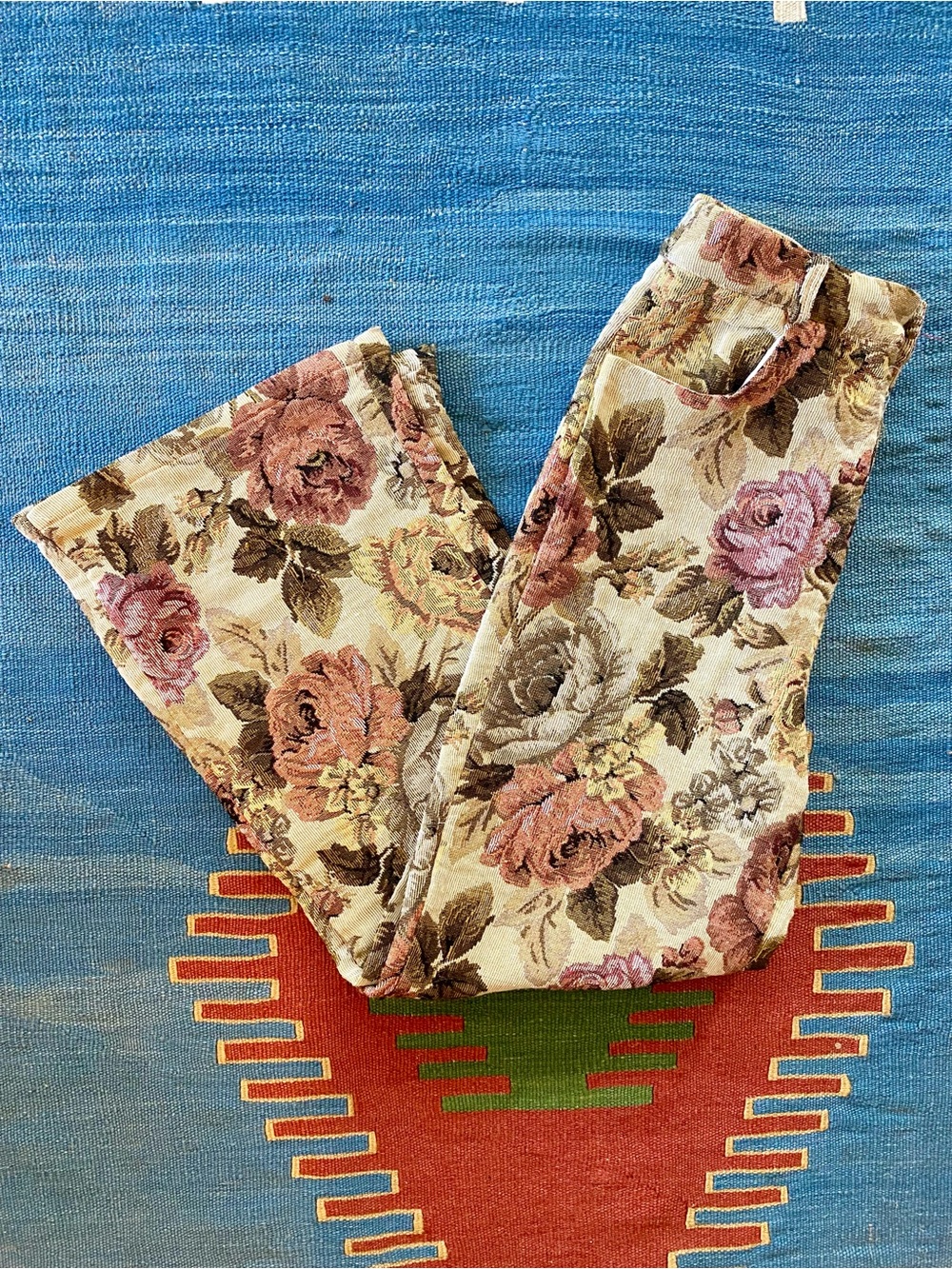 Floral Tapestry Pants